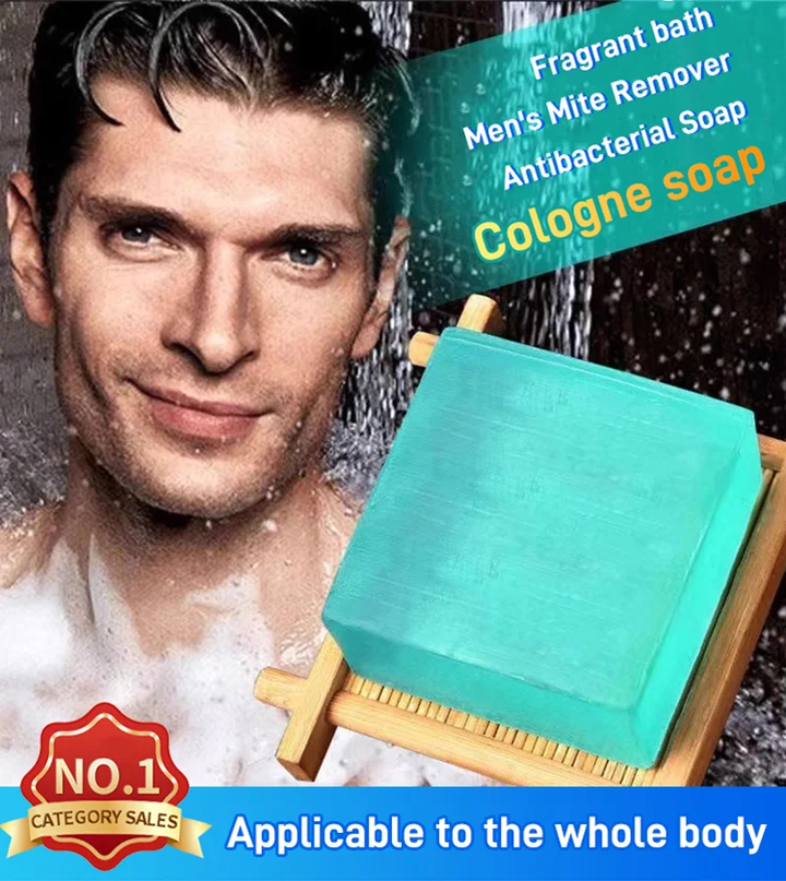 [Available all over the body] Mens Cologne Soap