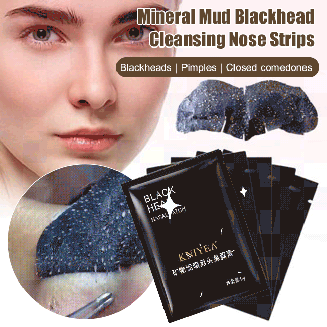 Mineral Mud Blackhead Removal Nose Pore Strips