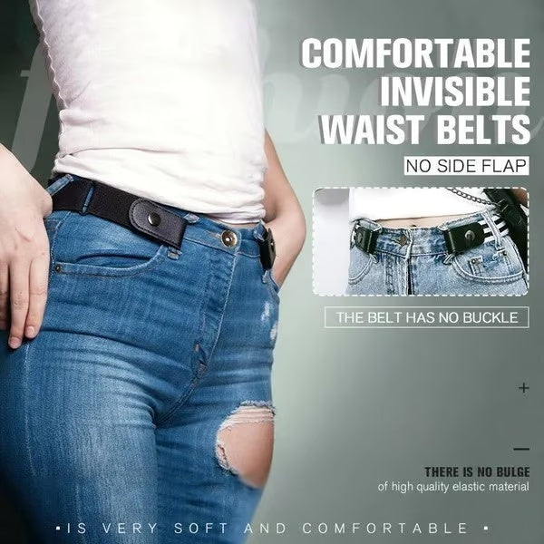 Buckle Free Elastic Belt  Unisex