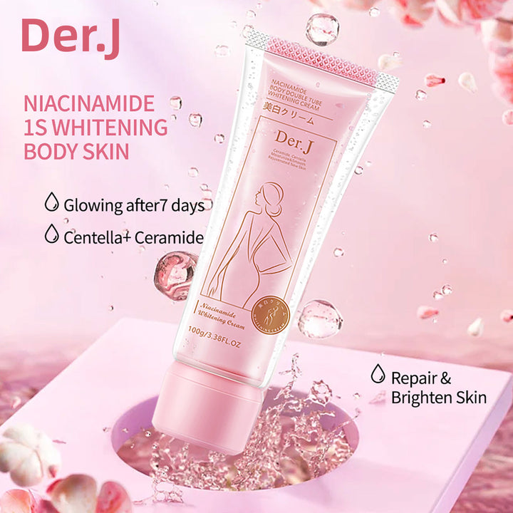 Derj Niacinamide Double Tube Body Lotion WHITENING CREAM