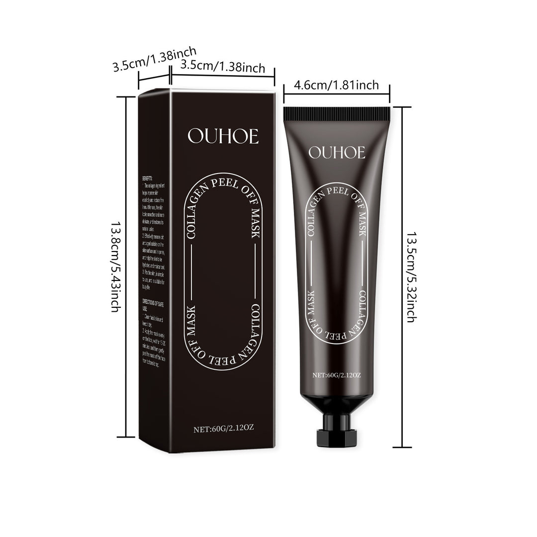 Collagen peeling mask Gentle cleansing pores Facial oil control moisturizing hydrating mask