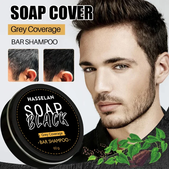 Bamboo charcoal hair blackening shampoo