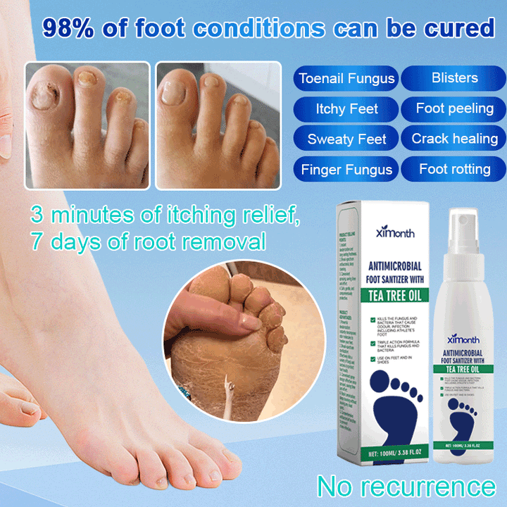 Anti-Foot Odor and Moisturizing Spray