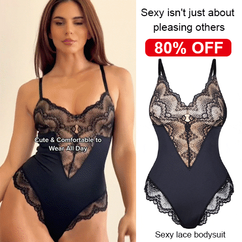 2024 summer Sexy Lace Tummy Control Bodysuit