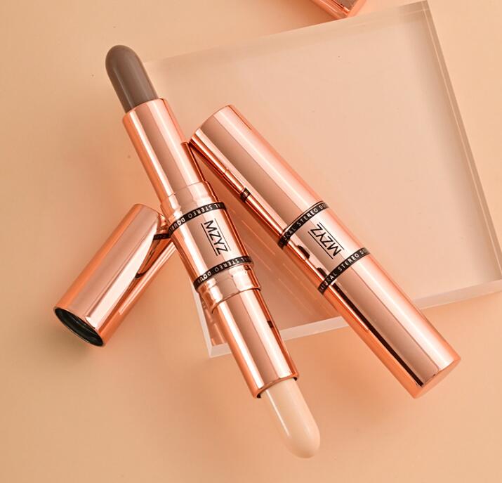 Double Head Makeup Stick-Highlighter & Contour-Fast and simple operation for beginners
