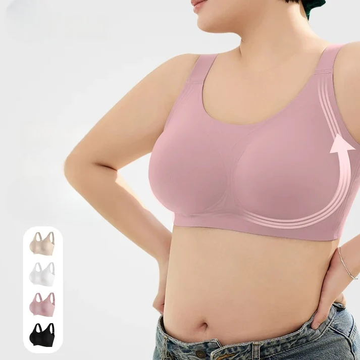 Soft Supporting Push up Wire-Free Thin Bra