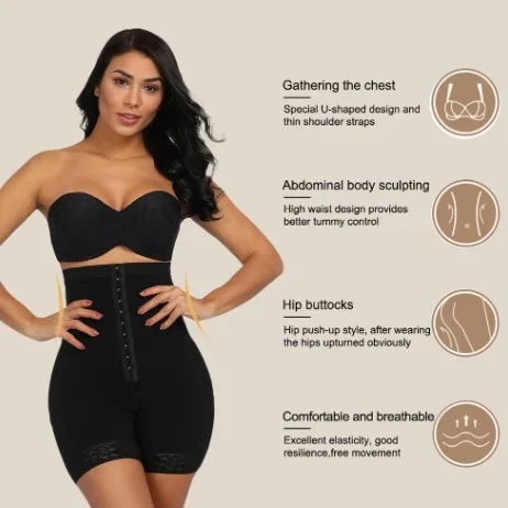 AirSlim Boned Sculpt High Waist Shorts