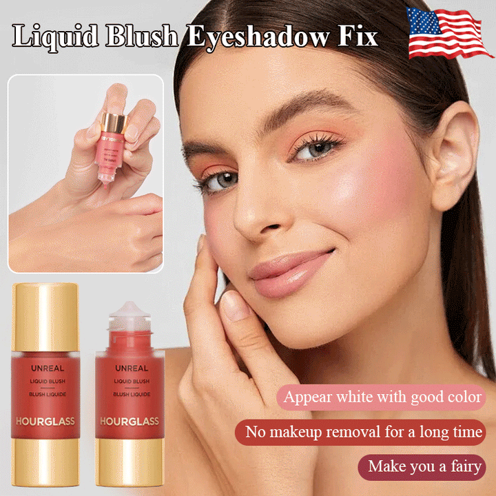 Liquid blush eyeshadow contour