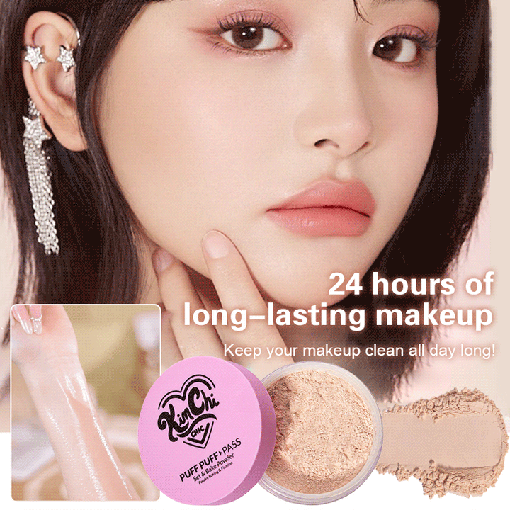 Popular Oil-Control Setting Powder for a Girlish Look