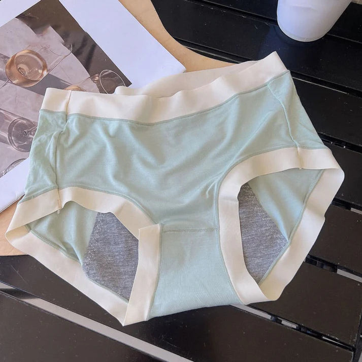 Womens Skin-Friendly Panties with Leak-Proof Crotch