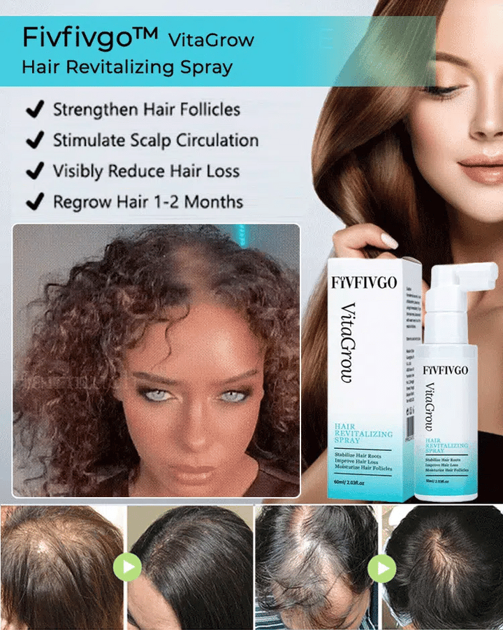 Nourishing hair vitality spray