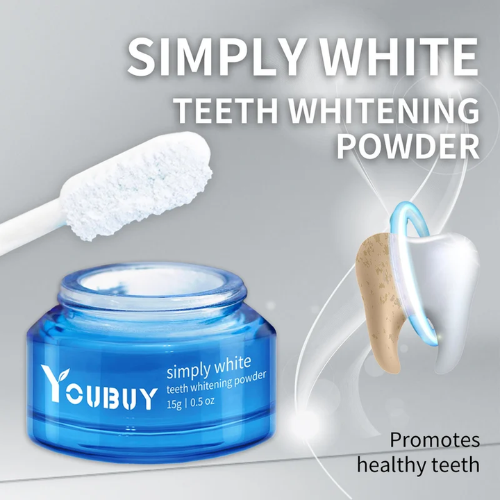 Teeth Whitening Powder| Instant Whitening and Stain Removal