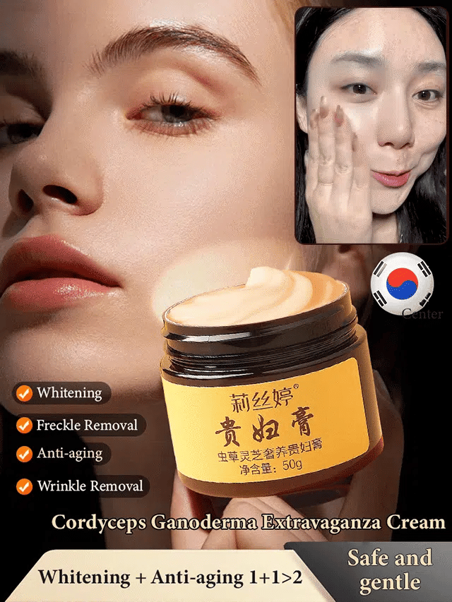 Lestyramine Cordyceps Ganoderma Extravaganza Cream