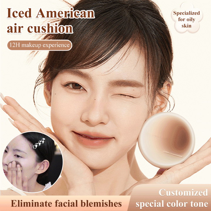 LASTING MAKEUP ALL THE DAY ICED AMERICAN AIR CUSHION FOUNDATION