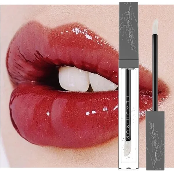 FlashMoment Transparent Lip Gloss Moisturizing Glass Lips Makeup