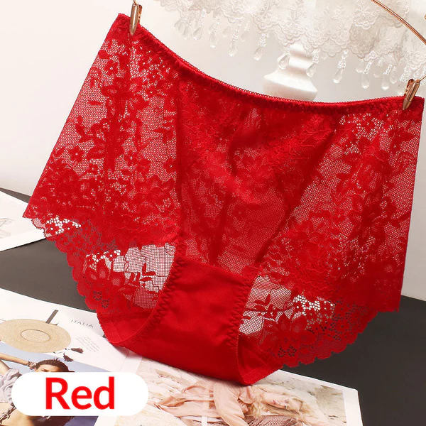 Sexy Plus Size Lace Panties for Women