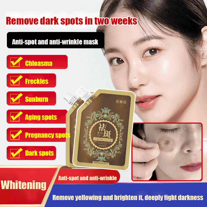 Whitening and rejuvenating spots removal mask