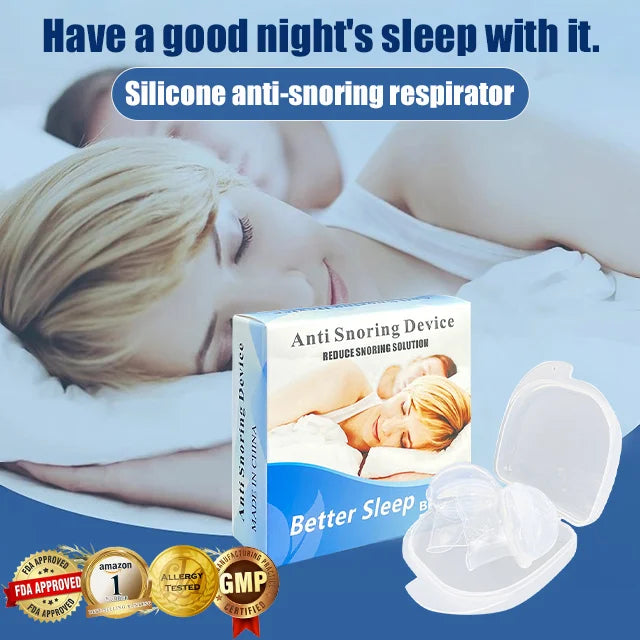Silicone Anti-Snoring Breathing Device