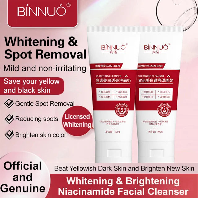 Whitening Spot Removal Brightening Niacinamide Facial Cleanser
