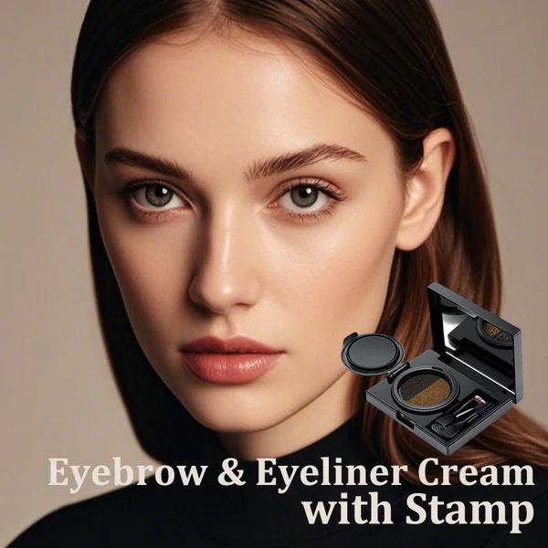 Eyebrow Eyeliner Cream with Stamp
