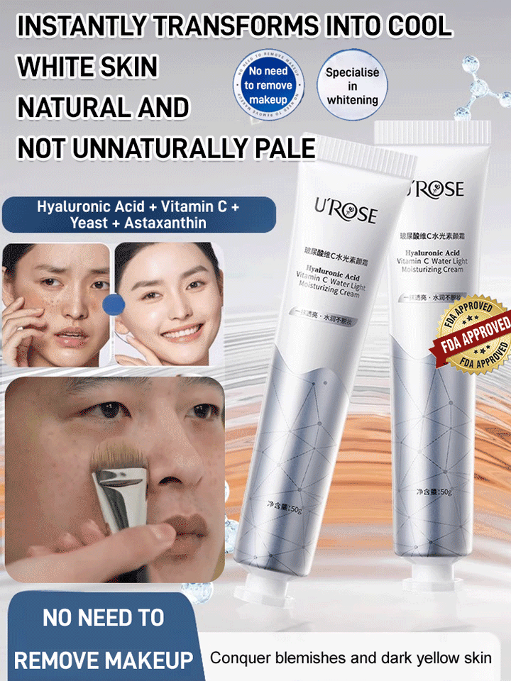 Hyaluronic Acid and Vitamin C Lazy Mans Bare Face Cream