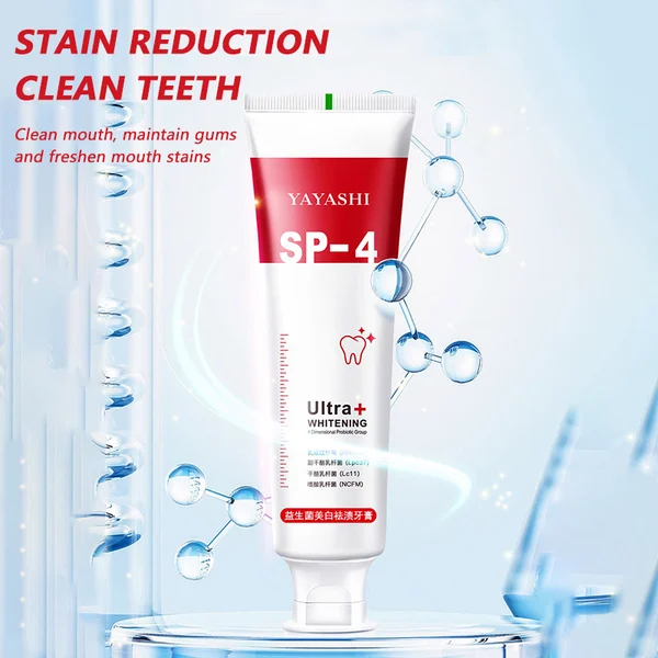 All Smiles Brightening Stain Removing Probiotic Toothpaste