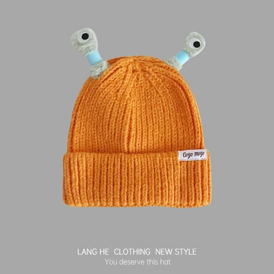 Cute Little Monster LED Knit Beanie