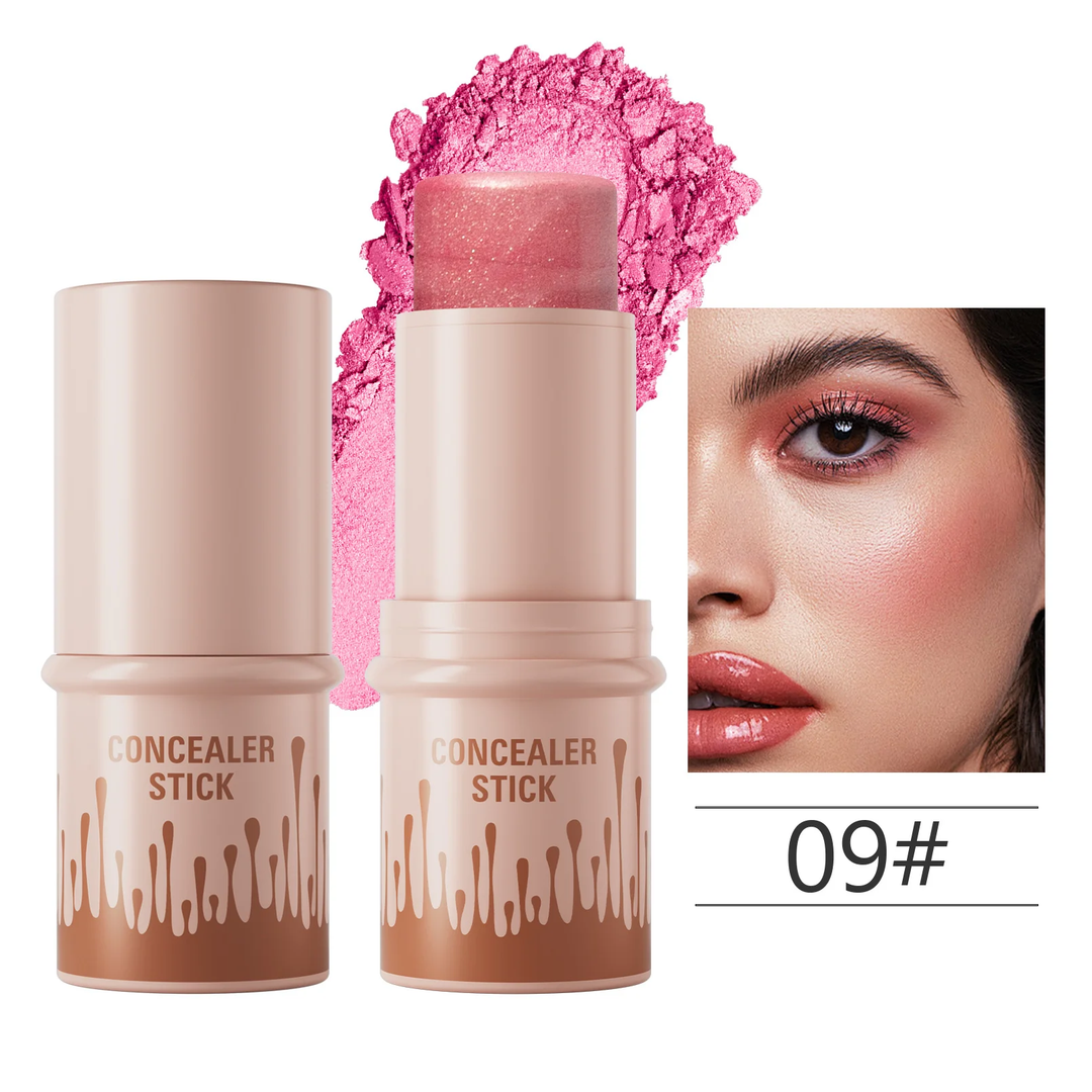 Multi-color natural fit shadow contour concealer stick