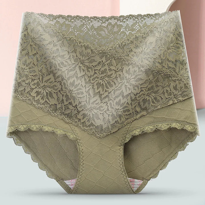 [ Pay 1 Get 3PCS ]🌸Hot style Lace+Cotton Anti-Side Leakage Panty
