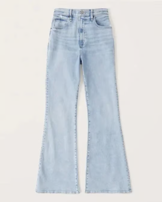 Ultra High Rise Stretch Flare Jean
