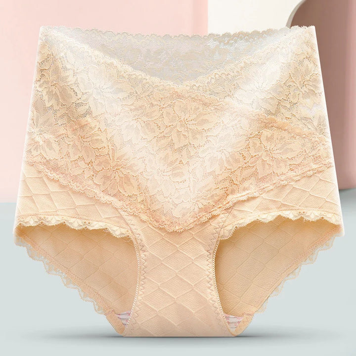 [ Pay 1 Get 3PCS ]🌸Hot style Lace+Cotton Anti-Side Leakage Panty