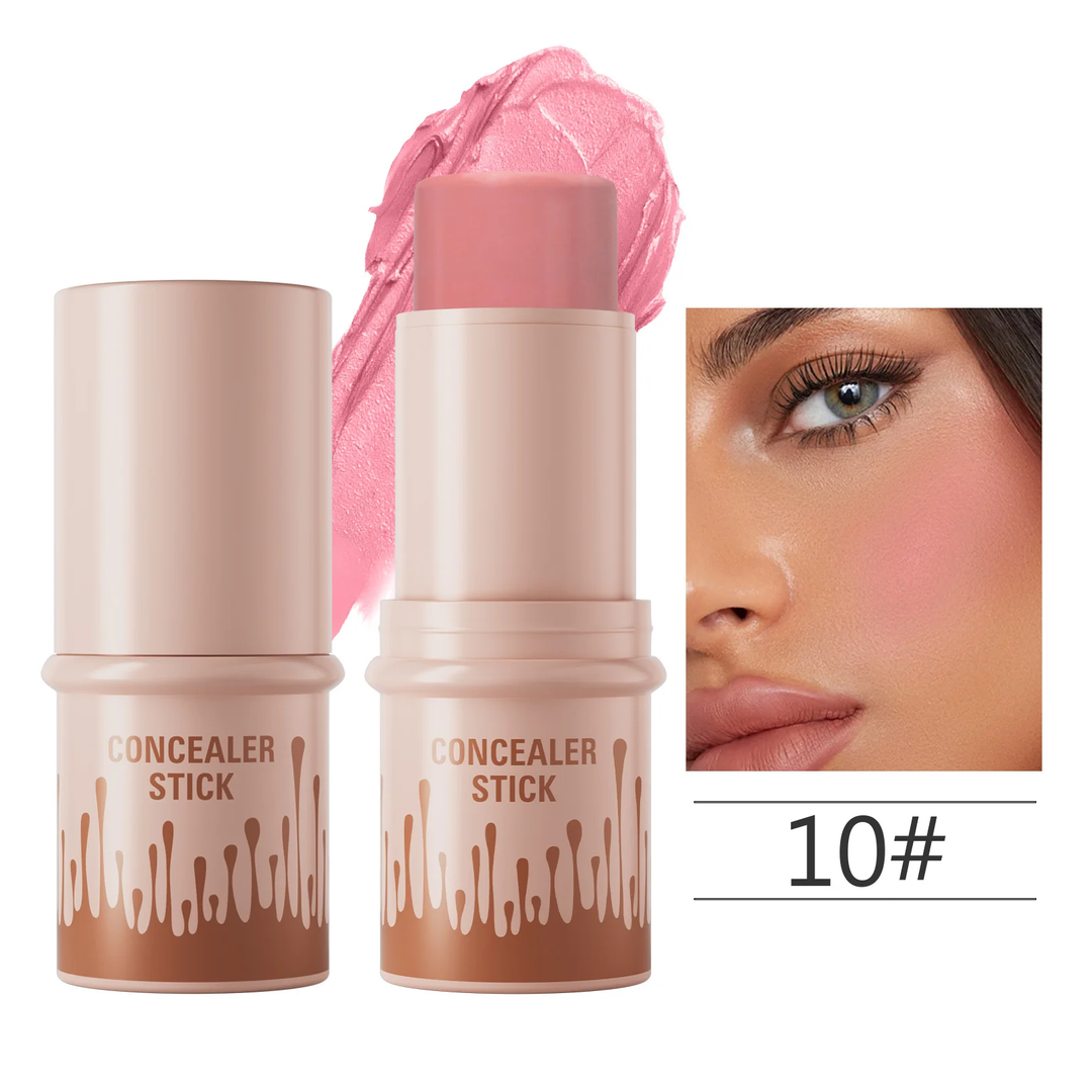 Multi-color natural fit shadow contour concealer stick