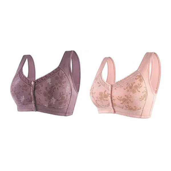 🔥 49% OFF-2024 New Cotton Front Closure Bra