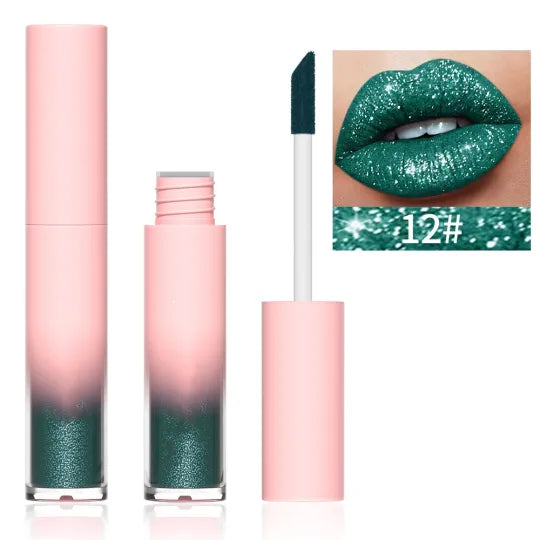 18 Color Diamond Lip Gloss Matte to Shimmer Liquid