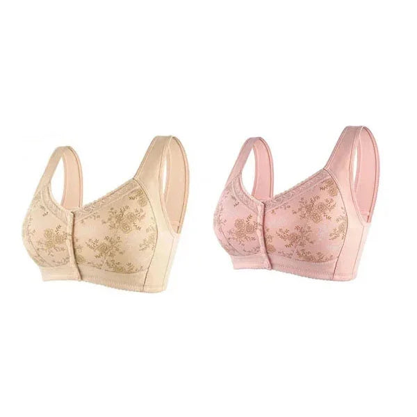 🔥 49% OFF-2024 New Cotton Front Closure Bra