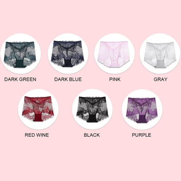 🔥 47% Off🔥LADIES SILK LACE HANDMADE UNDERWEAR (7PCS or 5PCS)