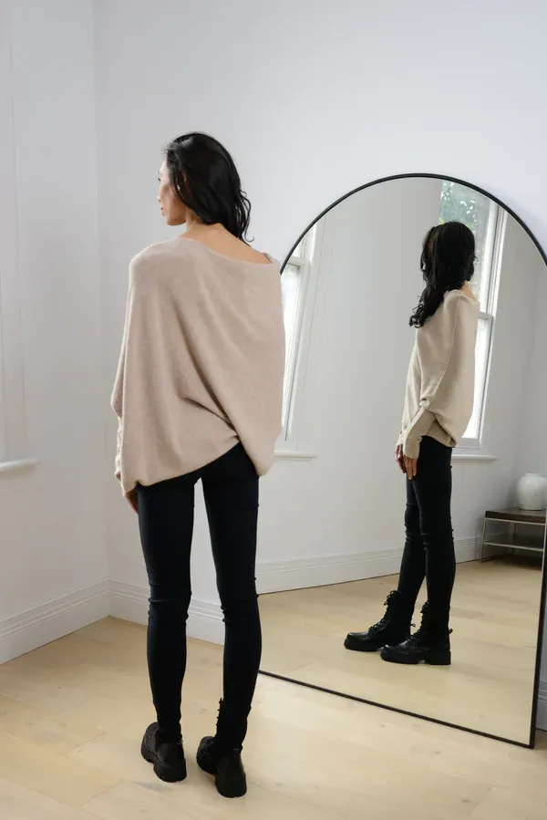 2024 NEW ASYMMETRIC DRAPED JUMPER