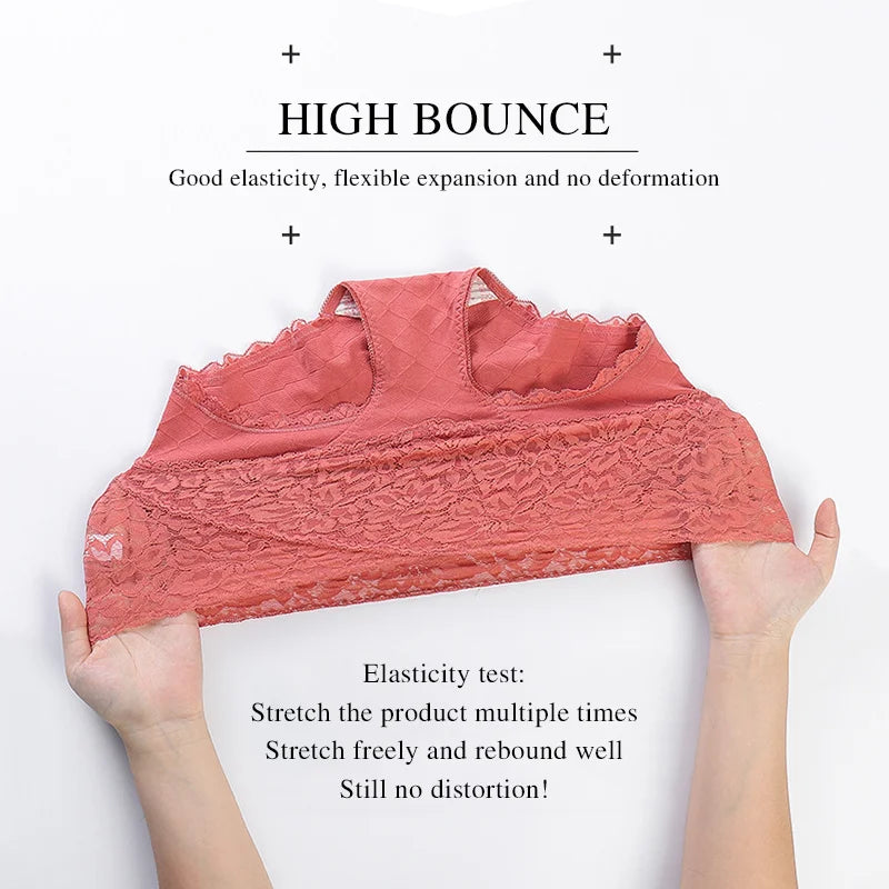 [ Pay 1 Get 3PCS ]🌸Hot style Lace+Cotton Anti-Side Leakage Panty