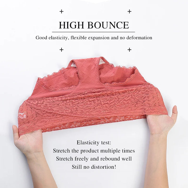 [ Pay 1 Get 3PCS ]🌸Hot style Lace+Cotton Anti-Side Leakage Panty