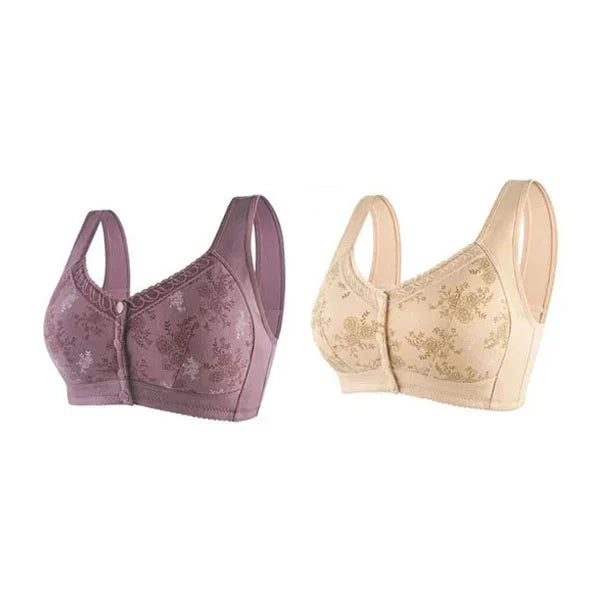 🔥 49% OFF-2024 New Cotton Front Closure Bra