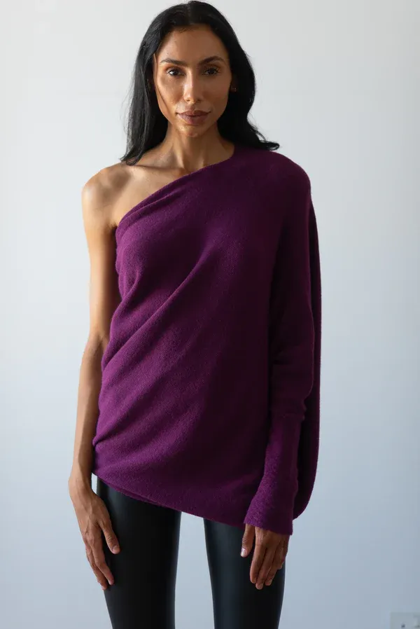 2024 NEW ASYMMETRIC DRAPED JUMPER