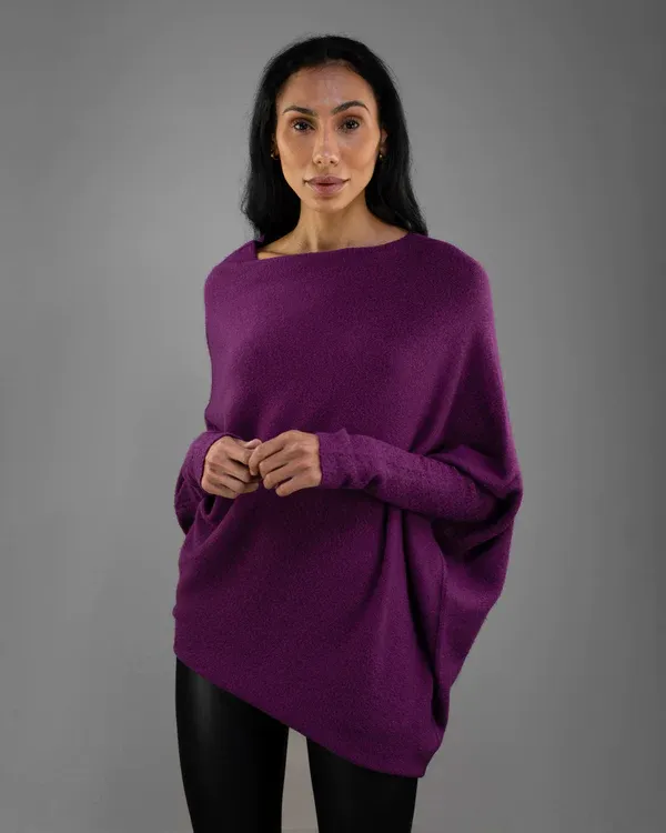 2024 NEW ASYMMETRIC DRAPED JUMPER
