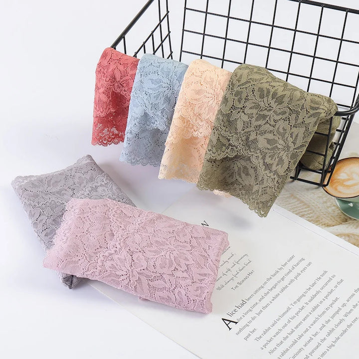[ Pay 1 Get 3PCS ]🌸Hot style Lace+Cotton Anti-Side Leakage Panty
