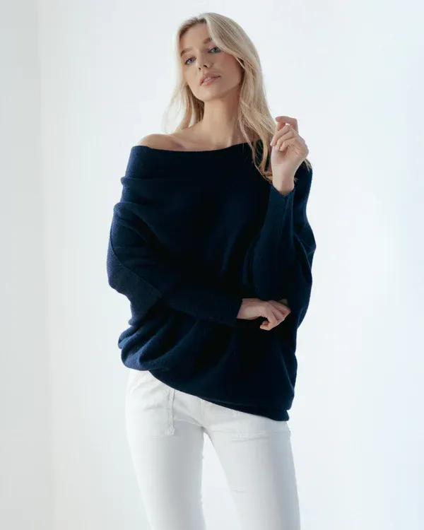 2024 NEW ASYMMETRIC DRAPED JUMPER