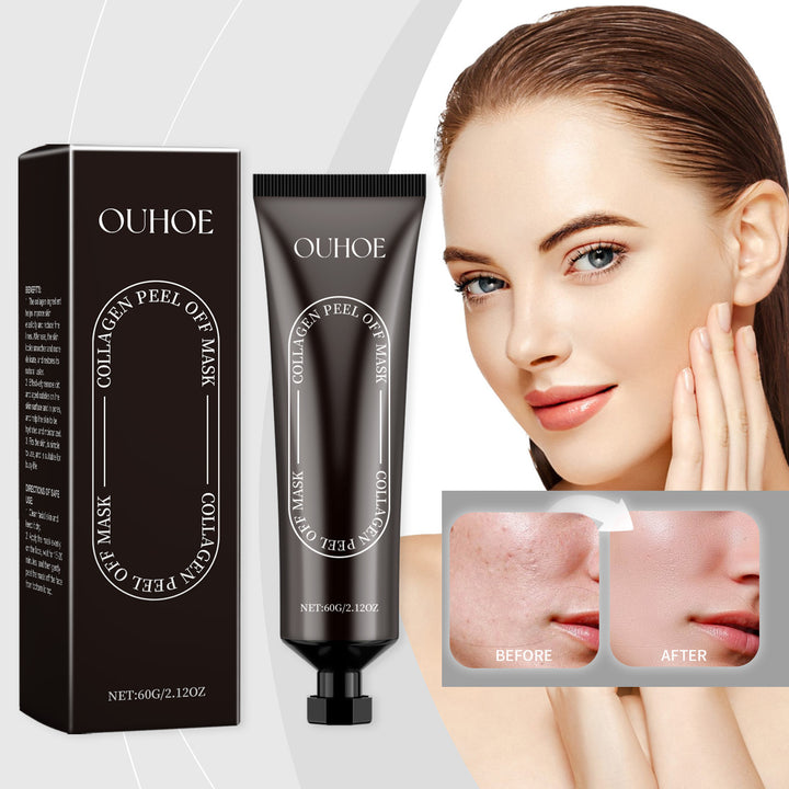 Collagen peeling mask Gentle cleansing pores Facial oil control moisturizing hydrating mask