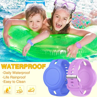 Kids Waterproof Silicone Anti loss Wristband
