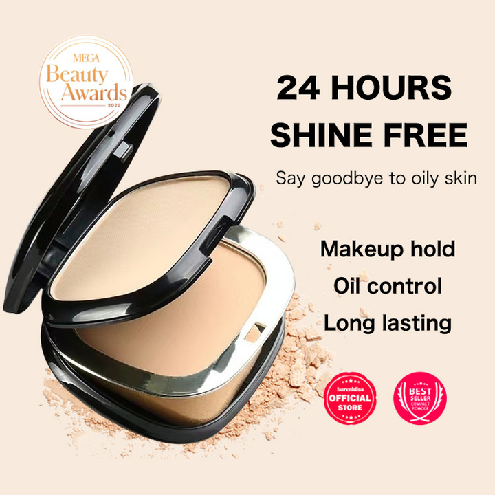 2 in 1 Oil Control Powder Waterproof and Sweatproof