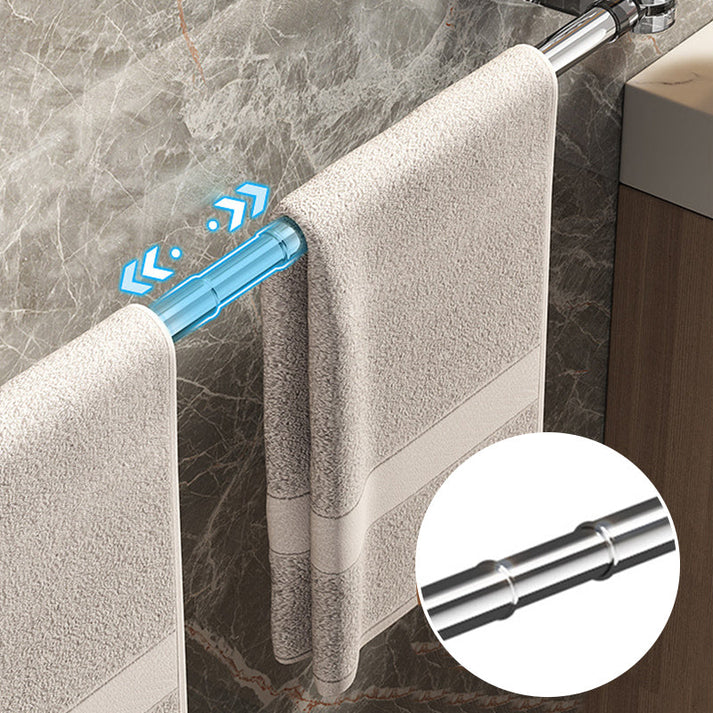 Retractable Suction Cup Towel Bar