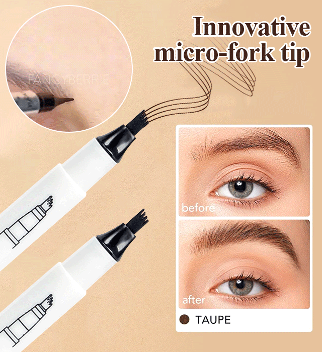 New Year Promotion Buy 1 Take 1-Micro fork Tip Waterproof Eyebrow Pencil