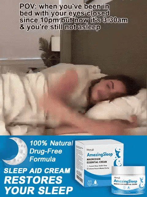Sleep care magnesium cream